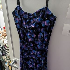 Black Milk milky way macarons velvet bodycon dress nwt